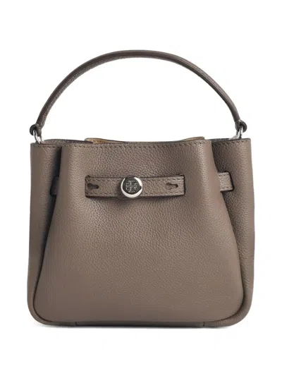 Tory Burch Romy Mini Bucket In Sand