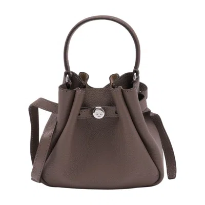 Tory Burch Romy Mini Crossbody In Brown