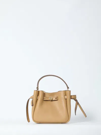 Tory Burch Romy Mini Purse -  - Leather - Beige