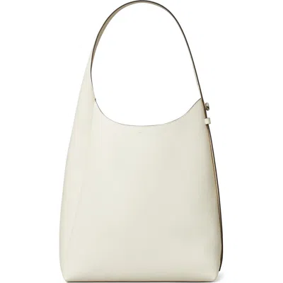 TORY BURCH TORY BURCH ROMY PEBBLE LEATHER HOBO BAG