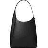 Tory Burch Romy Pebbled Leather Hobo Bag In Black