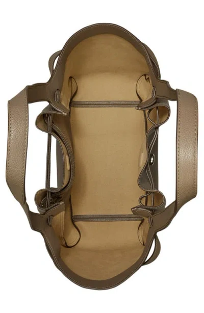 Tory Burch Romy Pebbled Leather Tote Bag
