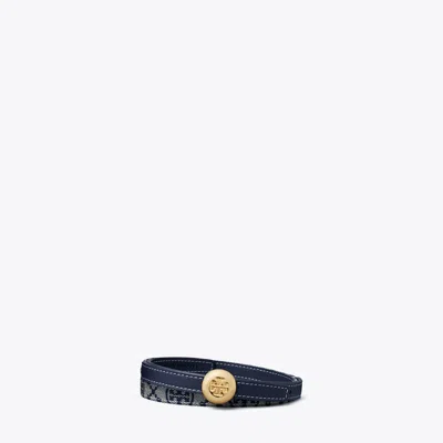 Tory Burch Romy Reversible Belt In Black