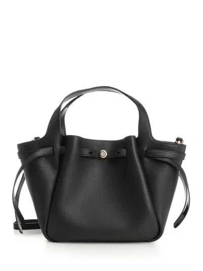 Tory Burch Romy Satchel Bag In Black