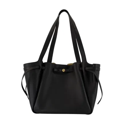 Tory Burch Romy Shopper Bag In Black