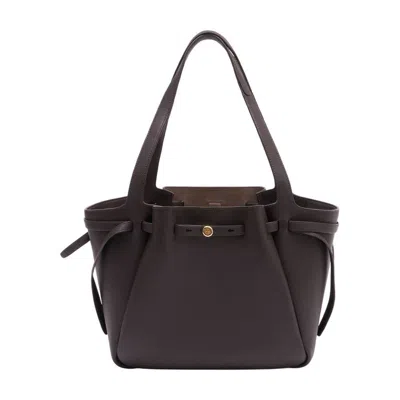 Tory Burch Romy Shopper Bag In Brown