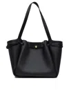 Tory Burch Saint Laurent Cassandre Leather Bucket Bag In Black