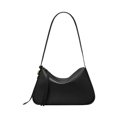Pre-owned Tory Burch Romy Shoulder Bag 'black' | Women's Size Onesize