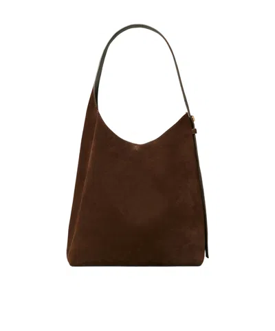 TORY BURCH ROMY SUEDE TOTE BAG