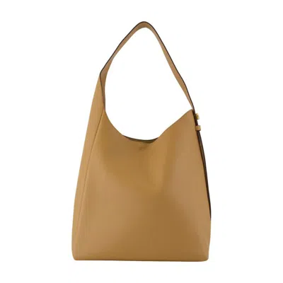 Tory Burch Romy Shoulder Bag In Brown