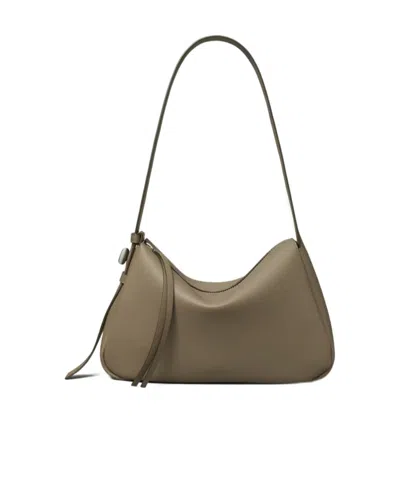 Tory Burch Romy Shoulder Bag In Brown