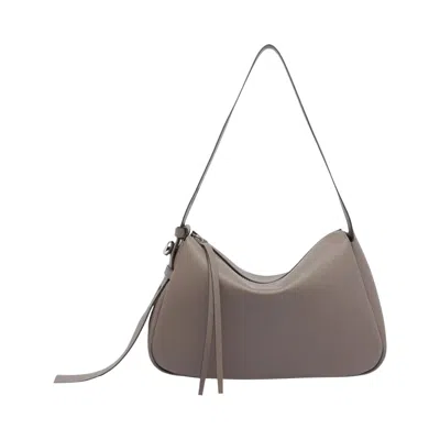 Pre-owned Tory Burch Romy Shoulder Bag 'wild Mushroom' | Brown | Women's Size Onesize