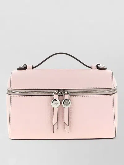 Tory Burch Romy Slim Crossbody Bag Top Handle Strap In Pink