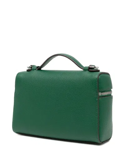 Tory Burch Romy Slim Shoulder Bag In Green