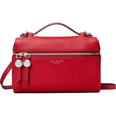 Tory Burch Romy Slim Top Handle Bag In Red