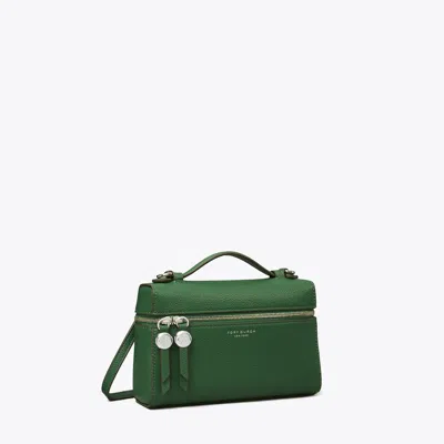 Tory Burch Romy Slim Top Handle Bag In Green