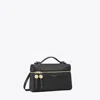 Tory Burch Mini Romy Slim Logo-print Tote Bag In Black