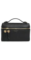 Tory Burch Romy Black Crossbody Bag With Adjustable And Removable Shoulder Strap And Logo Lettering On The Fron