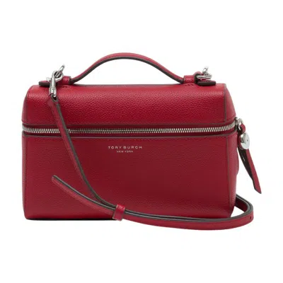 Tory Burch Romy Slim Top Handle Crossbody In Red