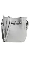 Tory Burch Romy Small Crossbody Bag Light Granite In Light Granite
