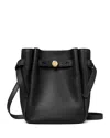 Tory Burch Romy Small Crossbody In Black