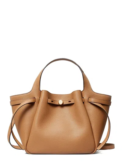 Tory Burch Romy Small Handbag In Beige