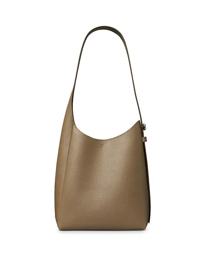 TORY BURCH ROMY SMALL LEATHER HOBO BAG