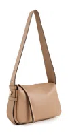 Tory Burch Romy Small Shoulder Bag Tiramisu In Brown