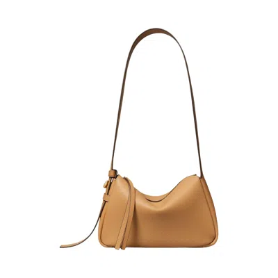 Pre-owned Tory Burch Romy Small Shoulder Bag 'tiramisu' | Tan | Women's Size Onesize