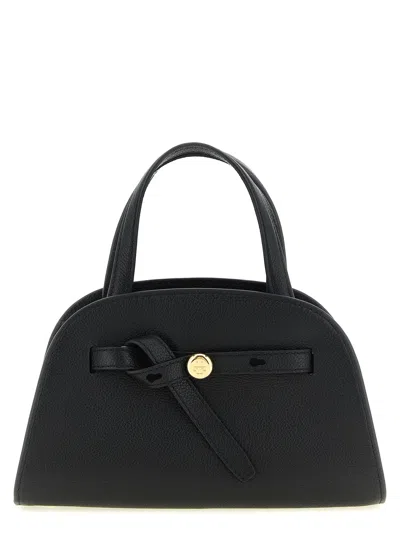Tory Burch 'romy Small' Top Case Handbag In Black