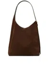 Tory Burch Romy Suede Bag In Brown