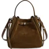Tory Burch Romy Suede Bucket Bag