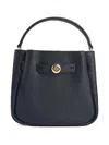 Tory Burch Romy Top-handle Mini Bag In Black