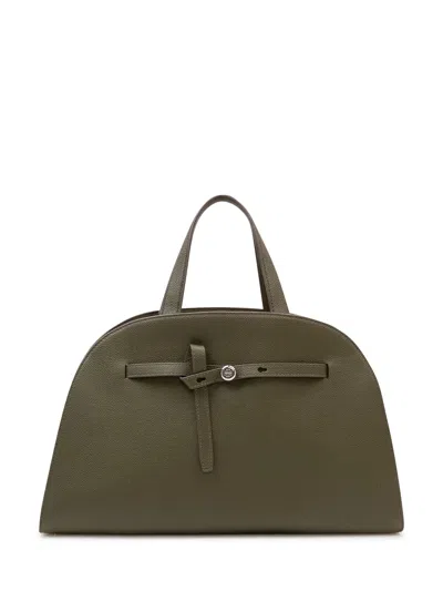Tory Burch Romy Top-handle Bag In Leccio