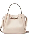 Tory Burch Romy Pebble Leather Bucket Bag