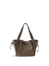 Tory Burch Romy Tote Bag Beige In Brown