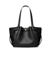 Tory Burch Romy Shopping Bag In Black