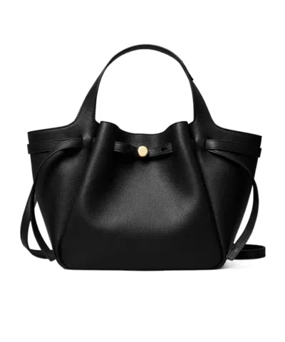 Tory Burch Romy Tote Bag In Black