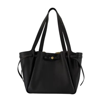 Tory Burch Romy Tote Bag In Black