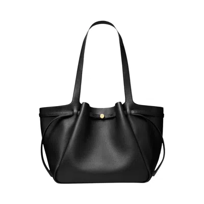 Pre-owned Tory Burch Romy Tote Bag 'black' | Women's Size Onesize