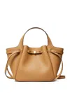 Tory Burch Romy Small Tote In Brown