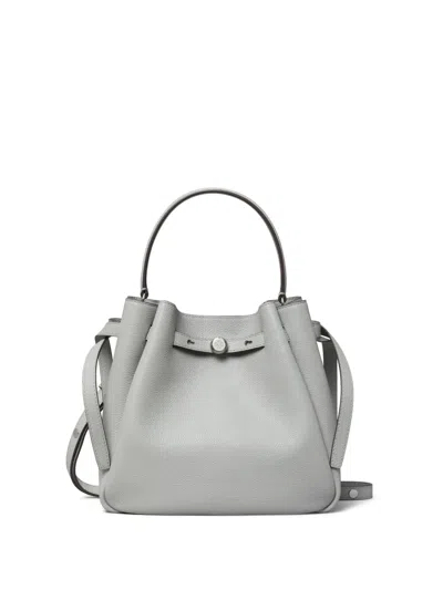 Tory Burch Romy Tote Bag In Grey