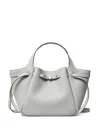 Tory Burch Romy Tote Bag In Grey