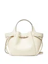 Tory Burch Romy Small Tote In Neutrals