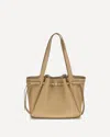 Tory Burch Beige Leather Handbag In Neutral