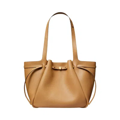 Pre-owned Tory Burch Romy Tote Bag 'tiramisu' | Tan | Women's Size Onesize