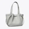 Tory Burch Romy Tote In Light Granite
