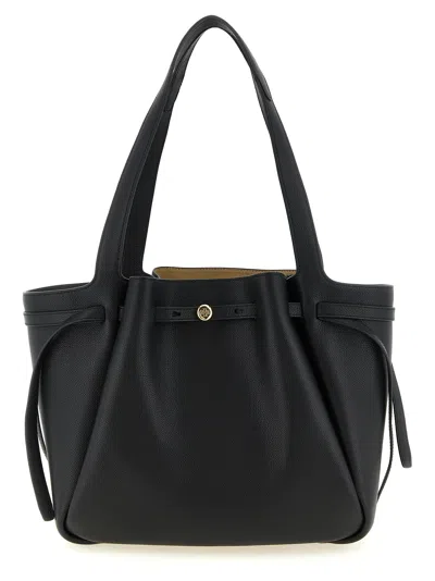 Tory Burch 'romy Tote' Shopping Bag In Black