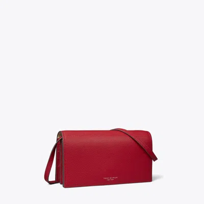 Tory Burch Romy Wallet Crossbody In Red