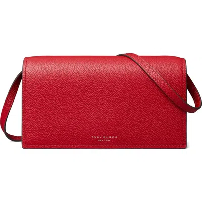 Tory Burch Romy Wallet Crossbody Bag In Red